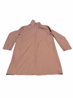 JoyLab Long Trench Coat in Dusty Rose